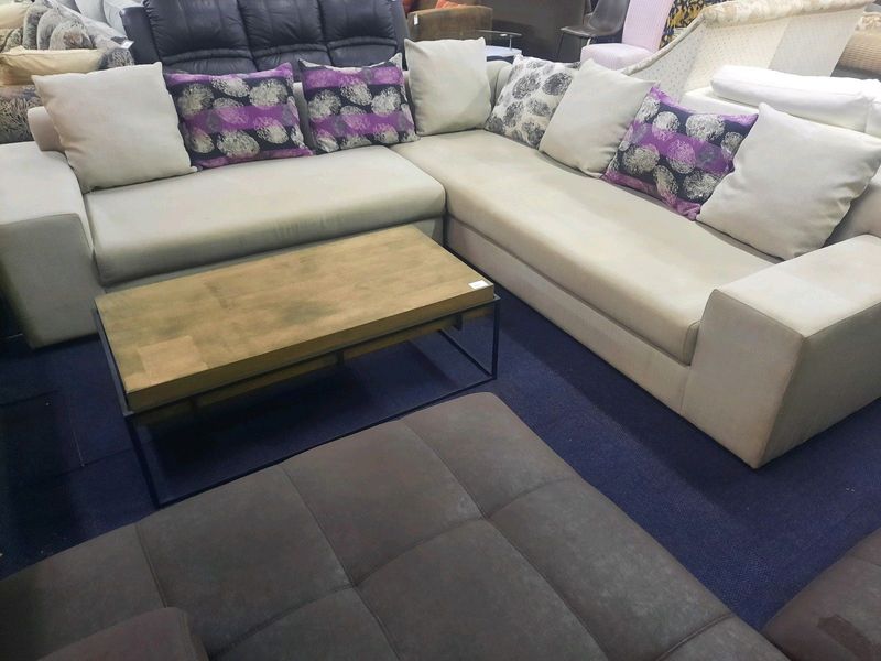 Coricraft Beige Couch 290cm×290cm for R8500