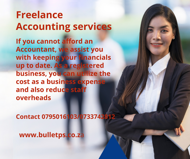 Accountant available on freelan e basis