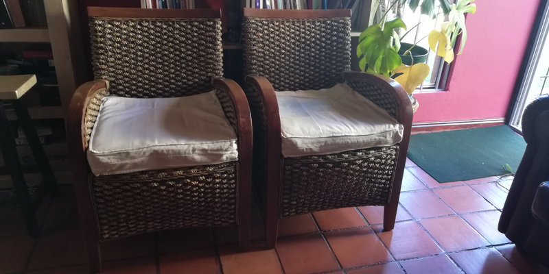 Rattan chairs