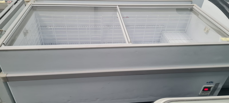Glass top freezer for sale!