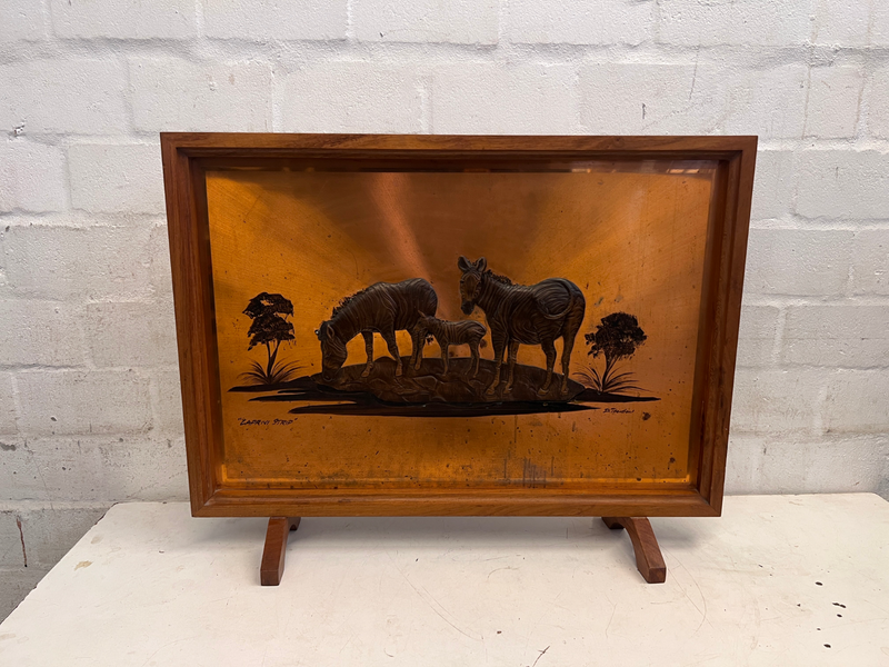 Copper Fire Screen from Rhodesian (79cm x 62cm)- A48550