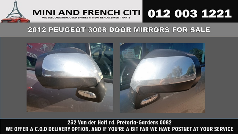 2012 Peugeot 3008 Used Door Mirrors for Sale