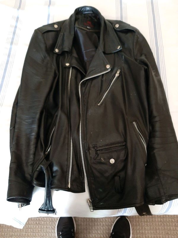 Nappa leather jacket
