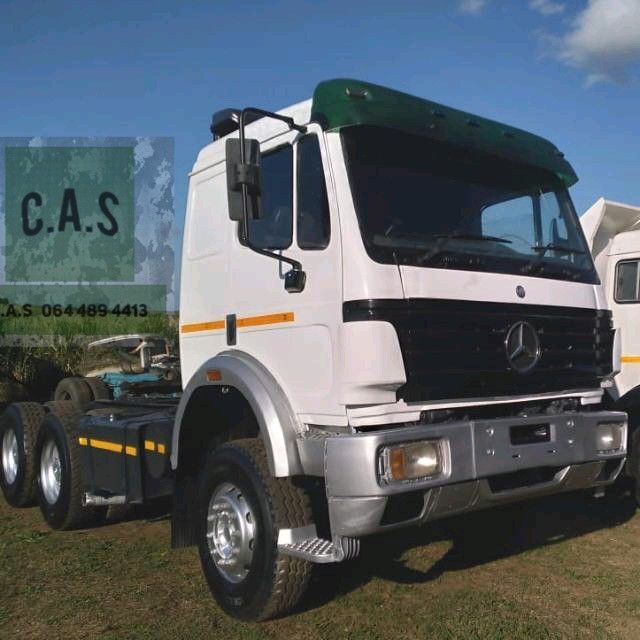 1999 Mercedes-Benz powerliner 2635 truck tractor horse refurbished and serviced with V8 ade 442ti