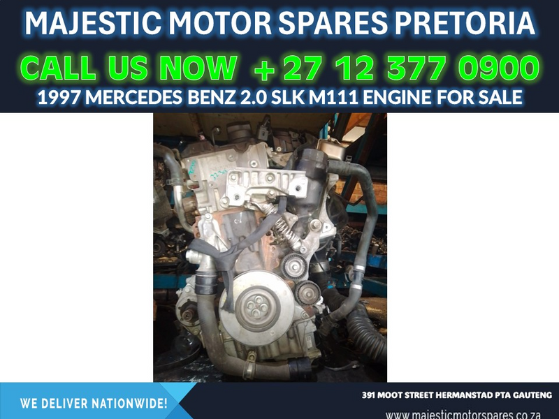 Benz 2.0 petrol SLK M111 engine for sale