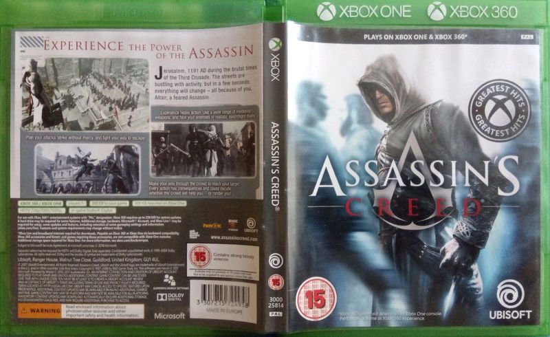 Assassin&#39;s Creed (Xbox One / Xbox 360) for sale at GAMING4GEEKS.