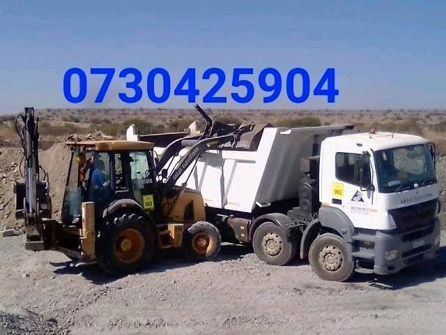 TRUCKS and Loading machine on hire