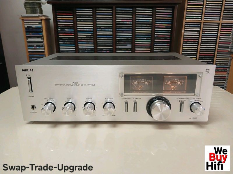 Philips Model 700 Stereo Integrated Amplifier - 3 MONTHS WARRANTY (WeBuyHifi)
