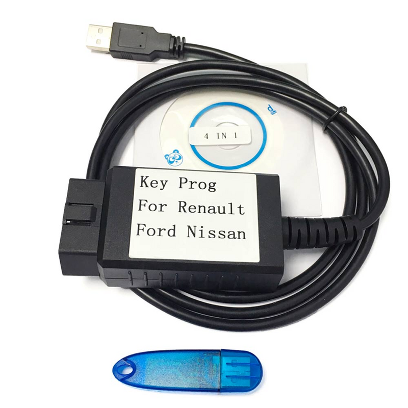 FNR Key Prog 4-in-1 With Dongle Works For Nissan/Ford/Renault Key