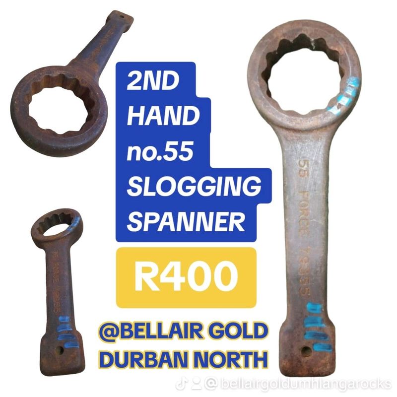 2ND HAND no.55 SLOGGING SPANNER