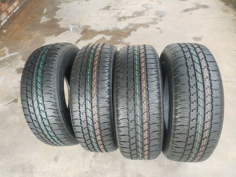 265 65R17 BRIDGESTONE DUELER D693 Tyres A Set Of Four On Sale