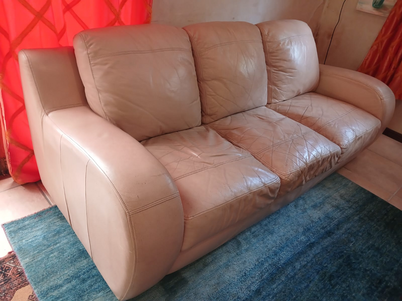 Leather Couch -R 2200