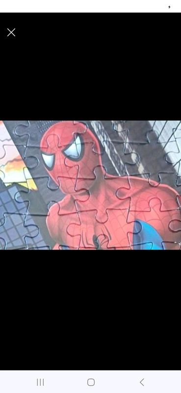 48 Peice Spiderman puzzle