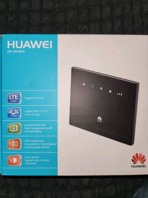 Huawei B315s LTE router