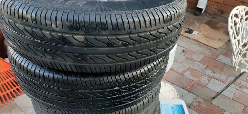 165 80 13 2x good used tyres about 85% r999 for both