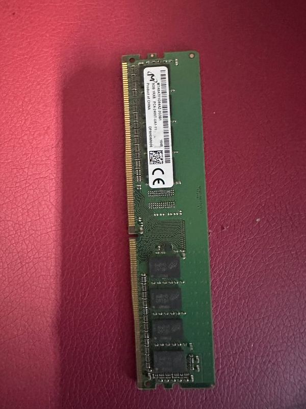 MICRON 8GB 1Rx8 PC4 - 2400T DIMM | MTA8ATF1G64AZ-2G3B1 Desktop RAM