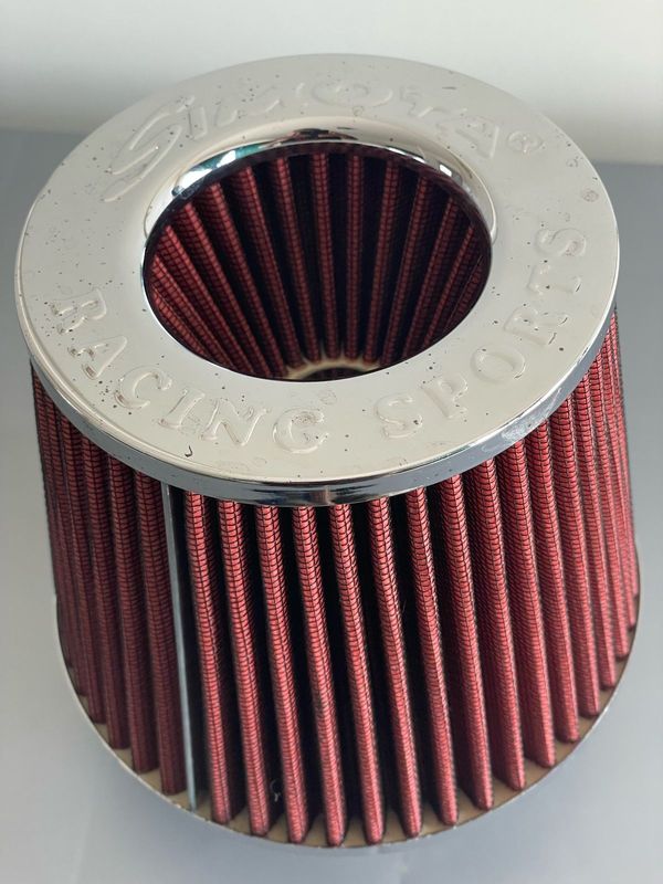 Simota 76mm Cone Air Filter (Red)