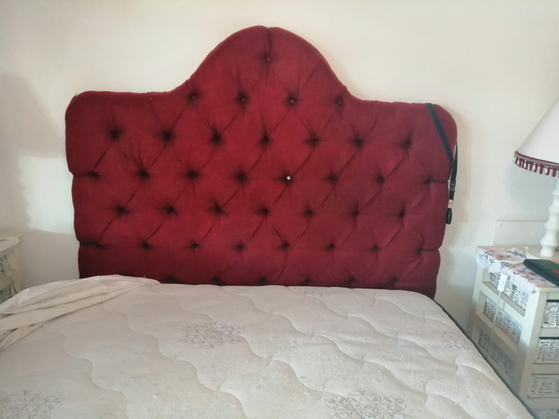Bed and Headboard