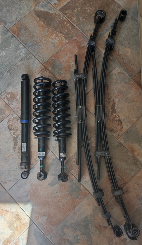 Toyota Hilux GD6 Double Cab shocks, coils, leaf springs