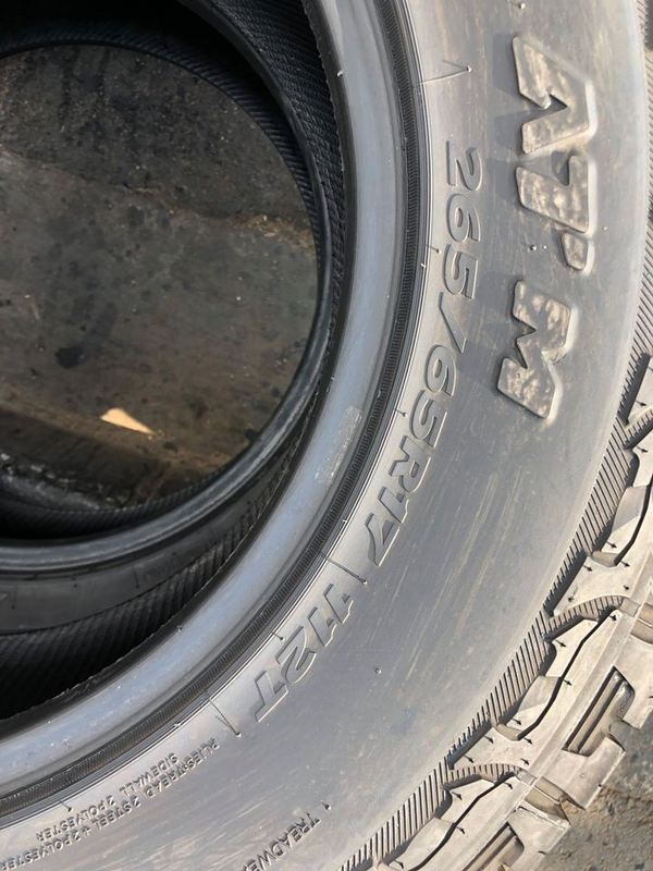 265/65/17 Hankook Dynapro AT.M Tyres