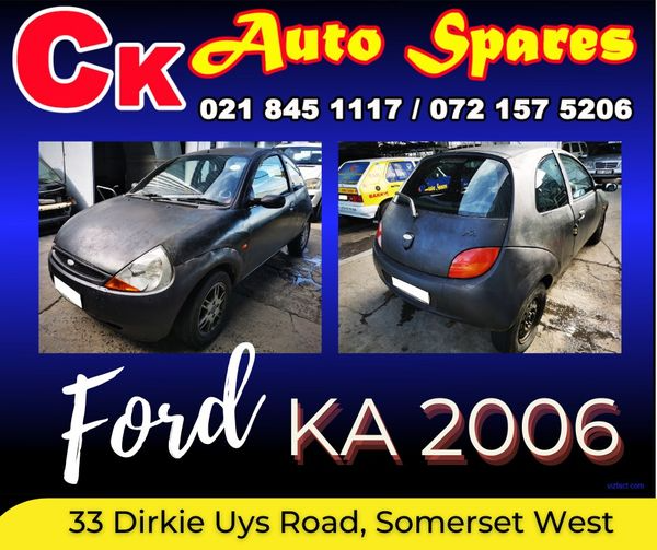 Ford KA 1.6 2006 rocam spares for sale