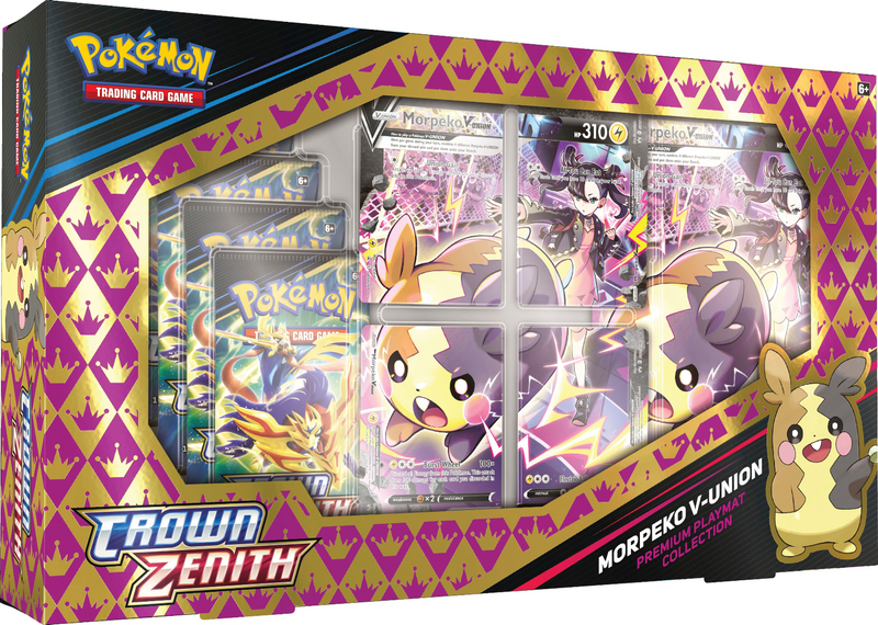 Pokemon TCG: Crown Zenith Premium Playmat Collection - Morpeko V Union (New)