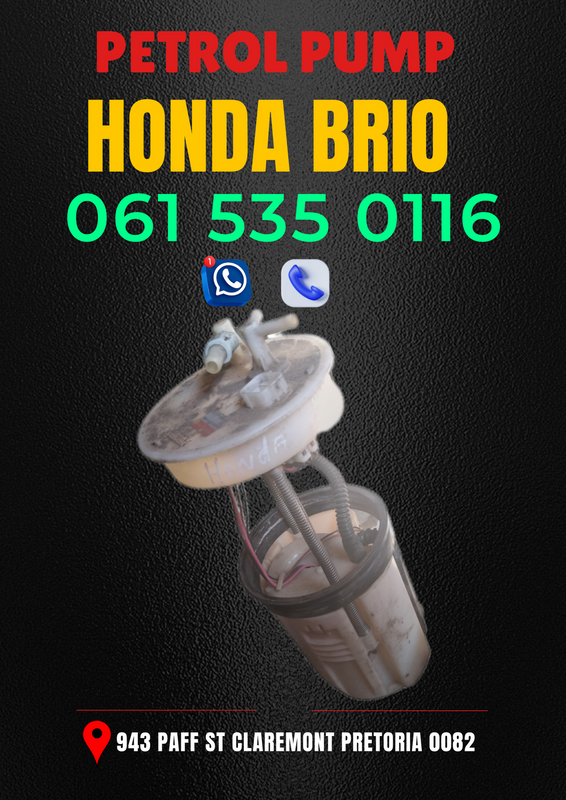 Honda brio petrol pump Call or WhatsApp me 0636348112
