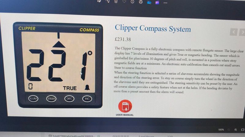 Nasa Clipper Compass System