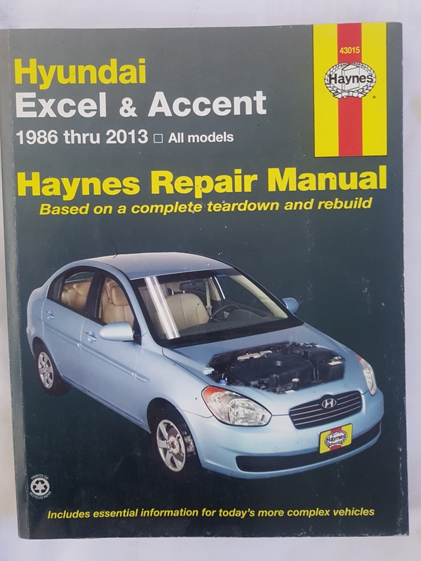 Hyundai Excel &amp; Accent workshop manual