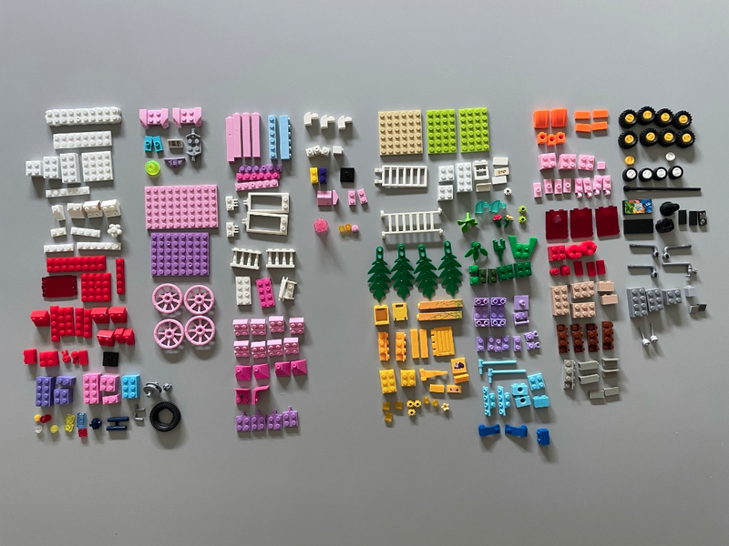 Parts lot: non Lego blocks 2