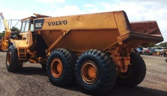 Volvo A25C6  6 x 6 1010 hours JHB