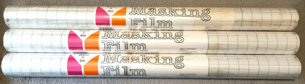 Artist Airbrush Masking Film x5 Rolls - REDUCED TO CLEAR!