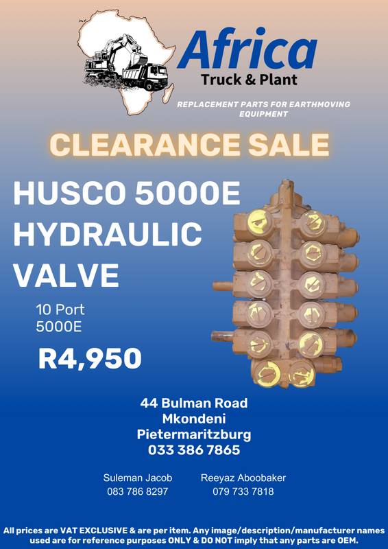 HUSCO Hydraulic Valve 5000E
