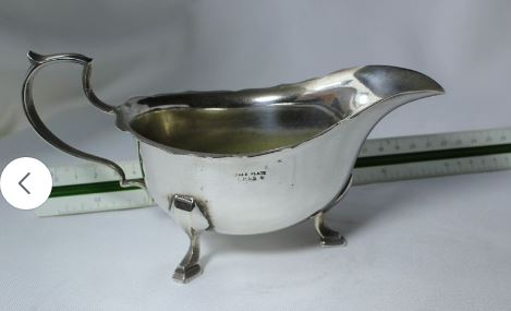 SILVER PLATED GRAVY BOAT