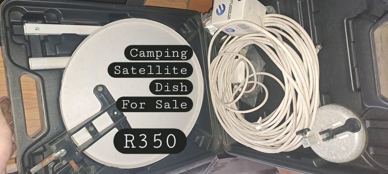 Satellite Dish Mobile Camper Kit