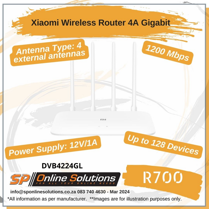 Xiaomi Wireless Router 4A Gigabit