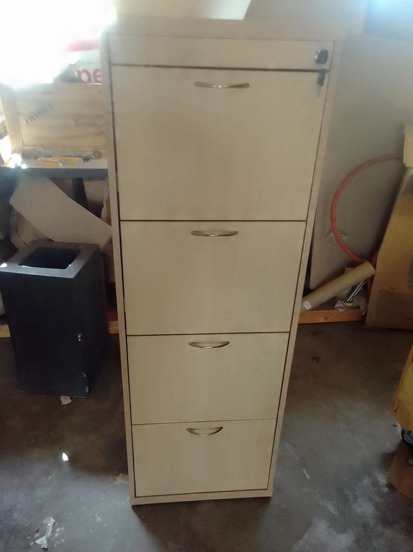 office wooden filling cabinet