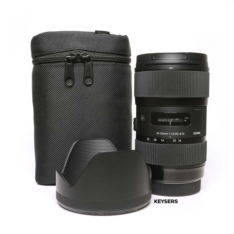 Sigma 18-35mm F1.8 DC ART Lens (Canon Mount)