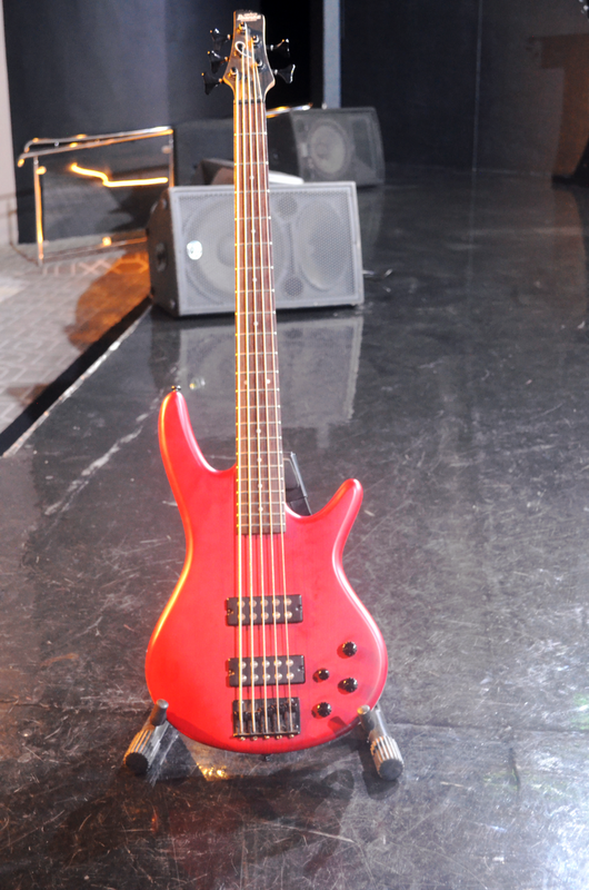 Ibanez 5-string Bass guitar &amp; Hard_Travel Case