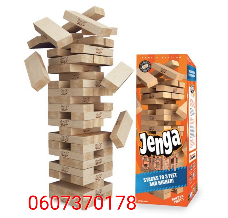 Jenga Giant - Family Edition Game (Brand New)