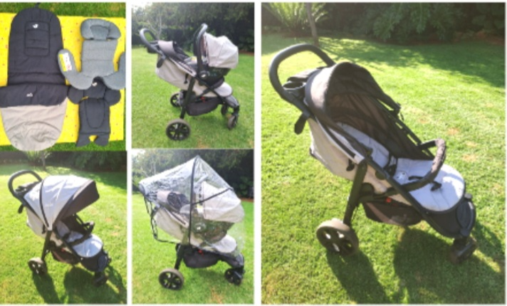 Joie pram and car seat travel system