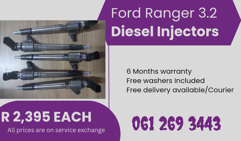 Ford Ranger 3.2 Diesel Injectors for sale