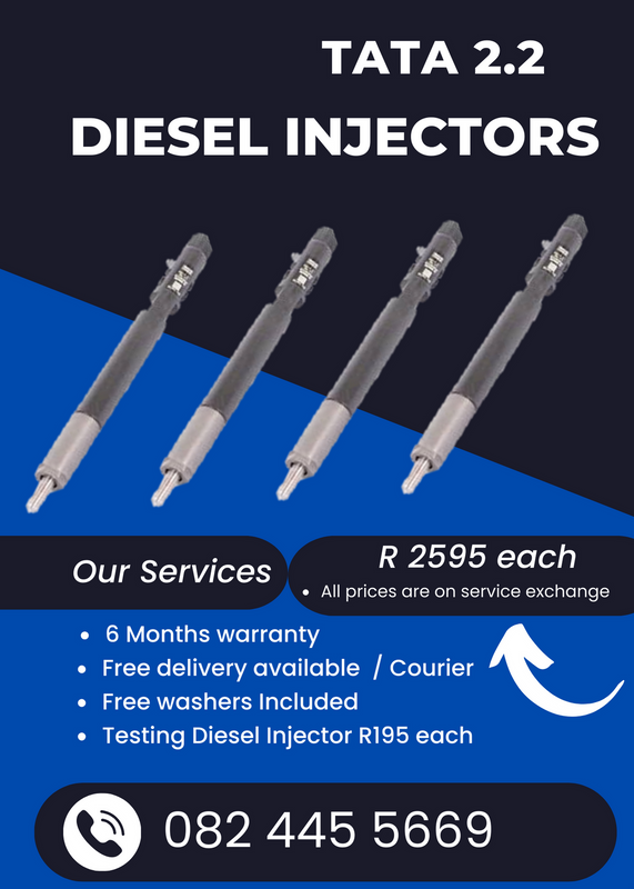 Tata 2.2 Diesel Injectors for sale