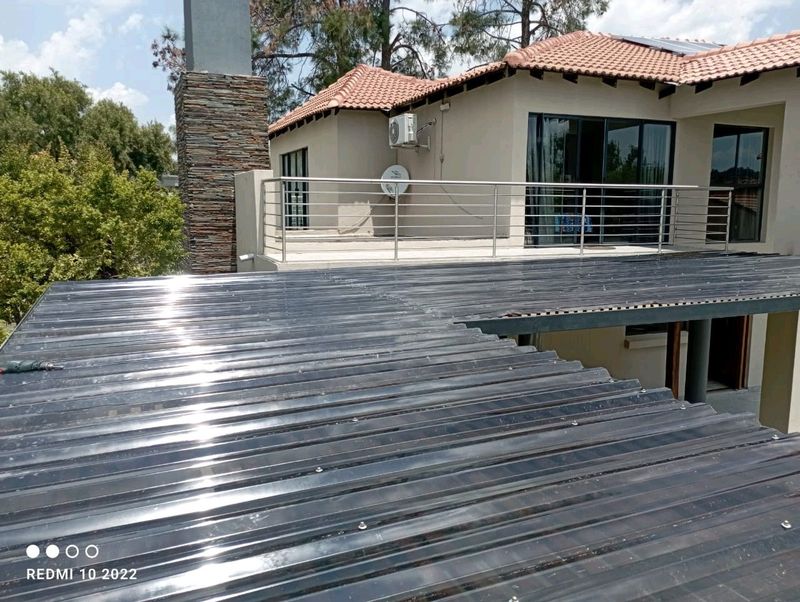 Cover your patios and pergolas with our brand new 0 8mm polycarb i b r roofing sheets sheets availab