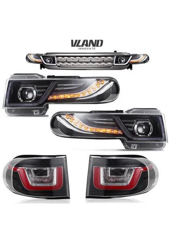 Vland FJ Cruiser Headlight Tail Light and Grill Kit
