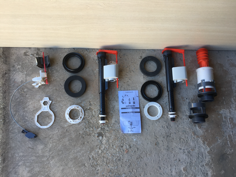 Parts for toilet cistern