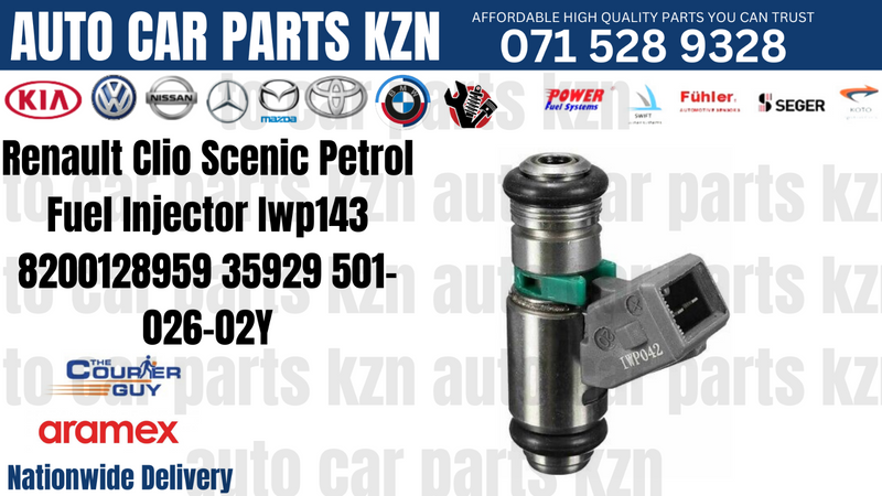 Renault Clio Scenic Petrol Fuel Injector Iwp143 8200128959 35929 501-026-02Y