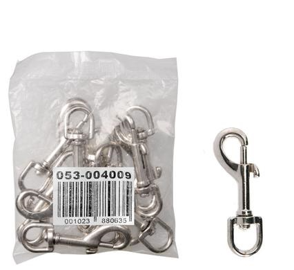 Swivel Snap-Hook Crome Plated 12x 75mm