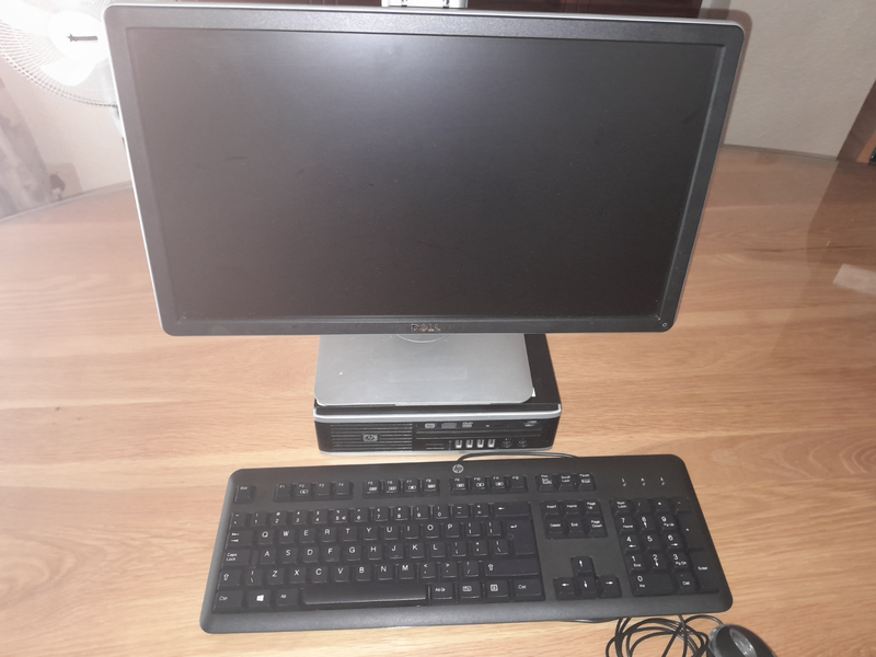 Desktop and Monitor combo