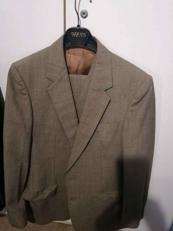 Brown  3 piece suit